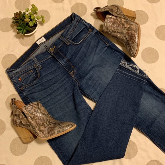 Hudson Jeans Denim - Hudson “krista” released hem super skinny jeans 30